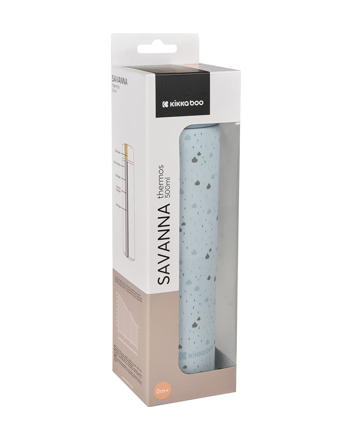 Термос 500мл Savanna Blue