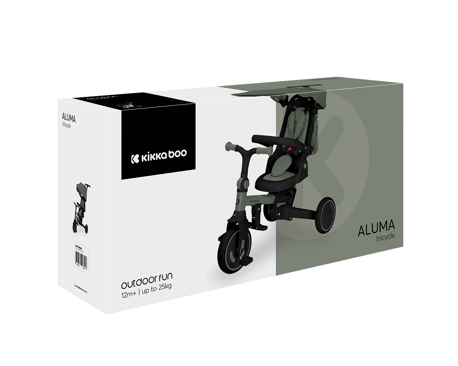 Триколка 8в1 Aluma Army Green