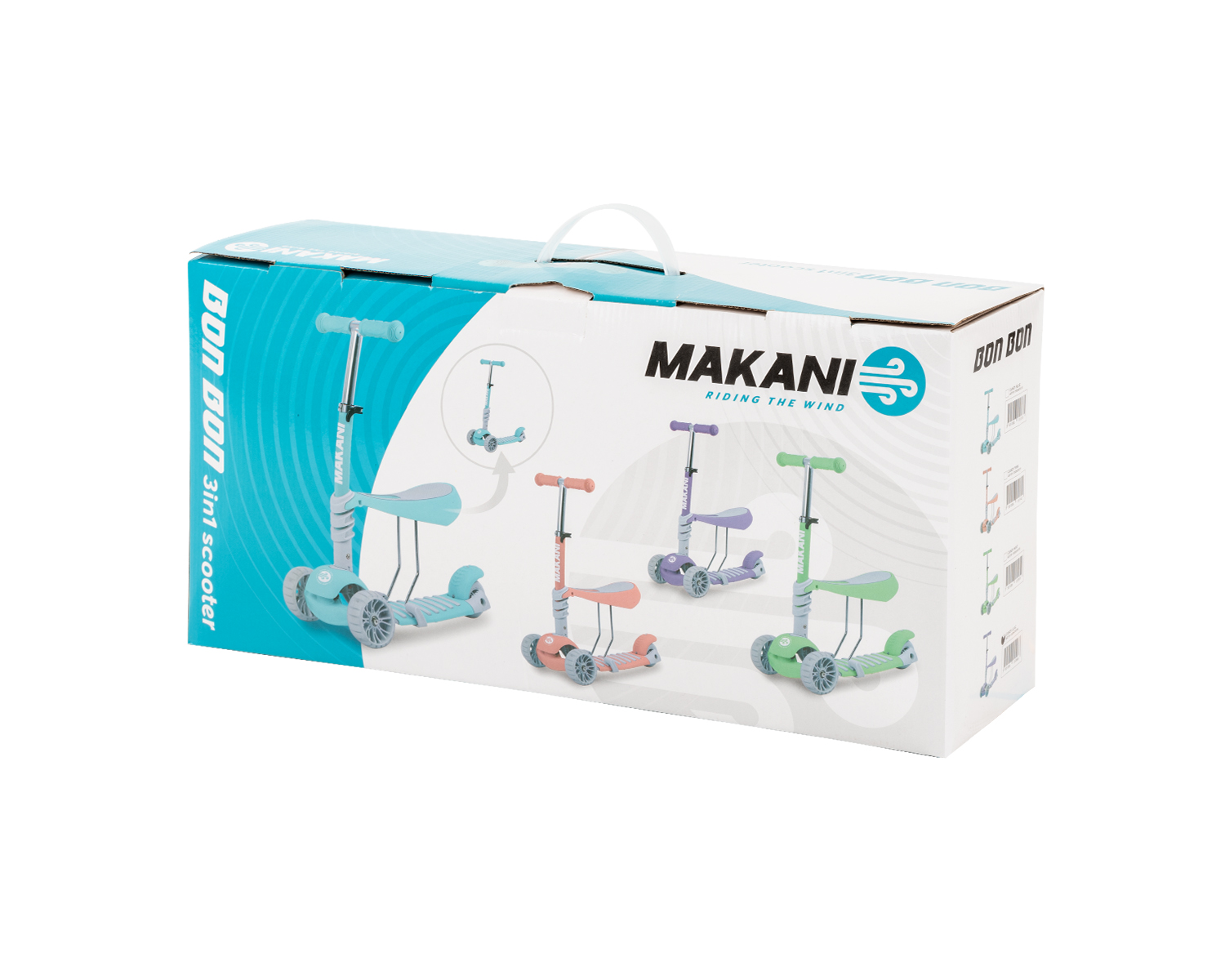 Makani Тротинетка BonBon 3в1 Candy Pink