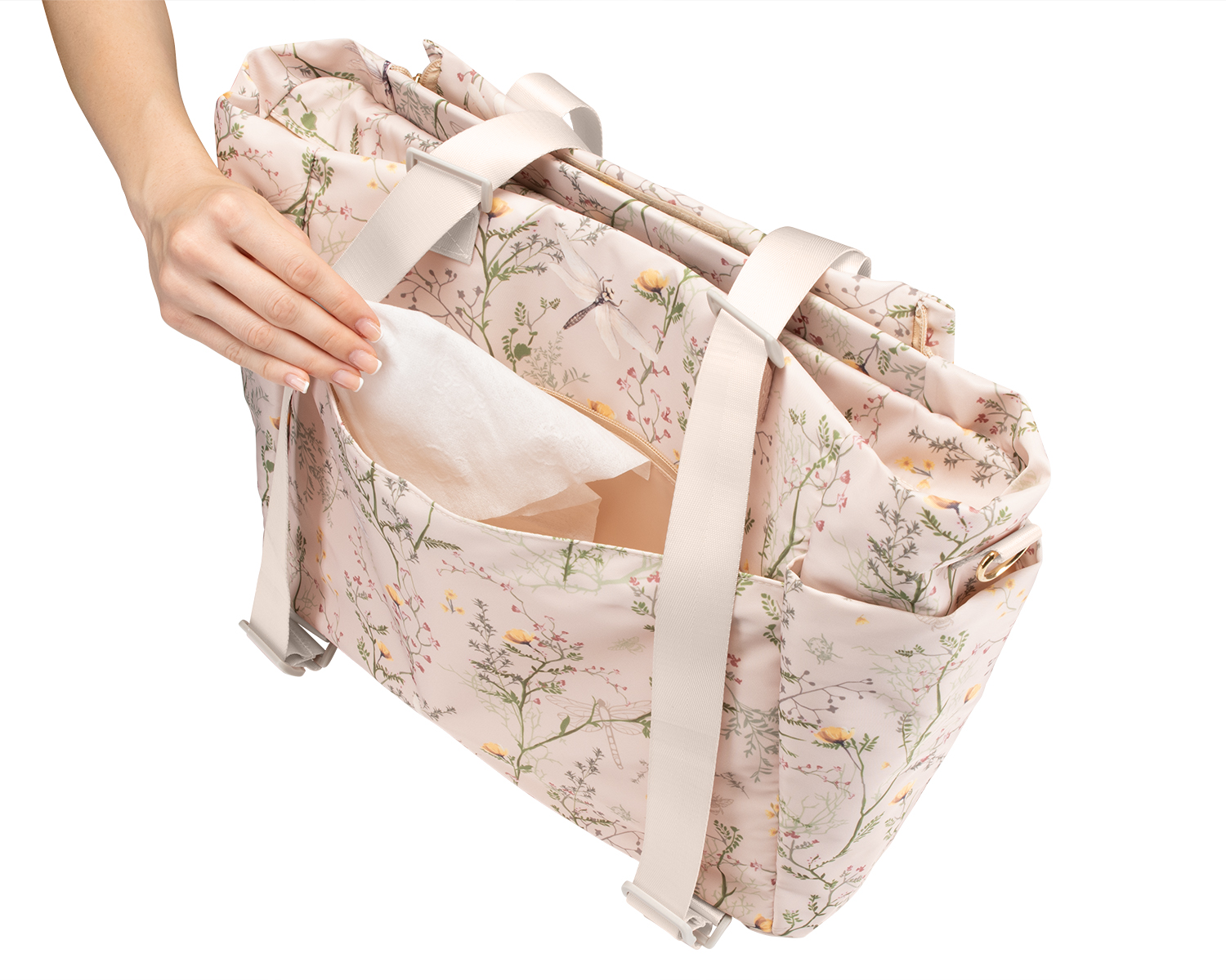 Чанта Florence Secret Garden Beige
