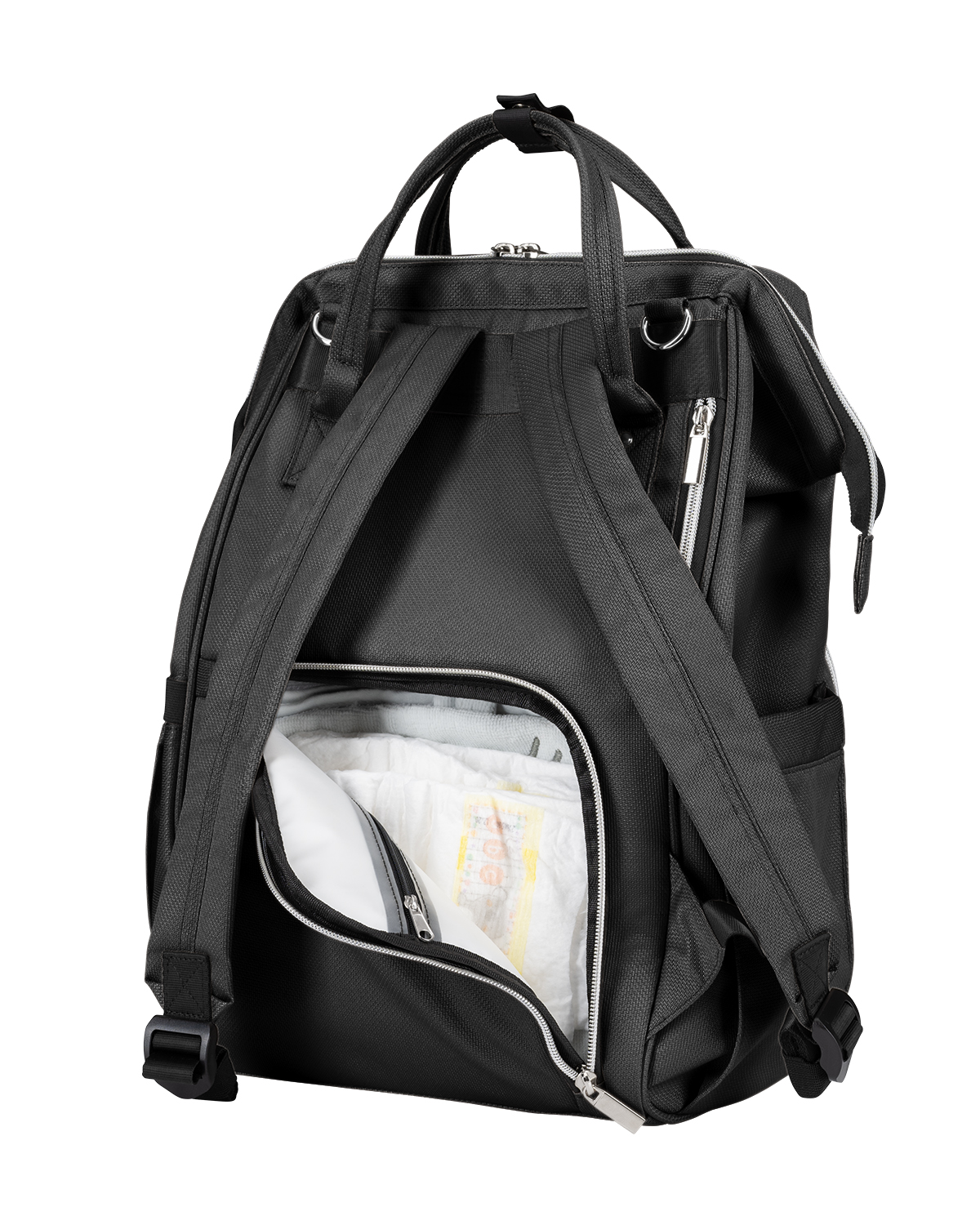 Чанта Siena Black & Silver 2025