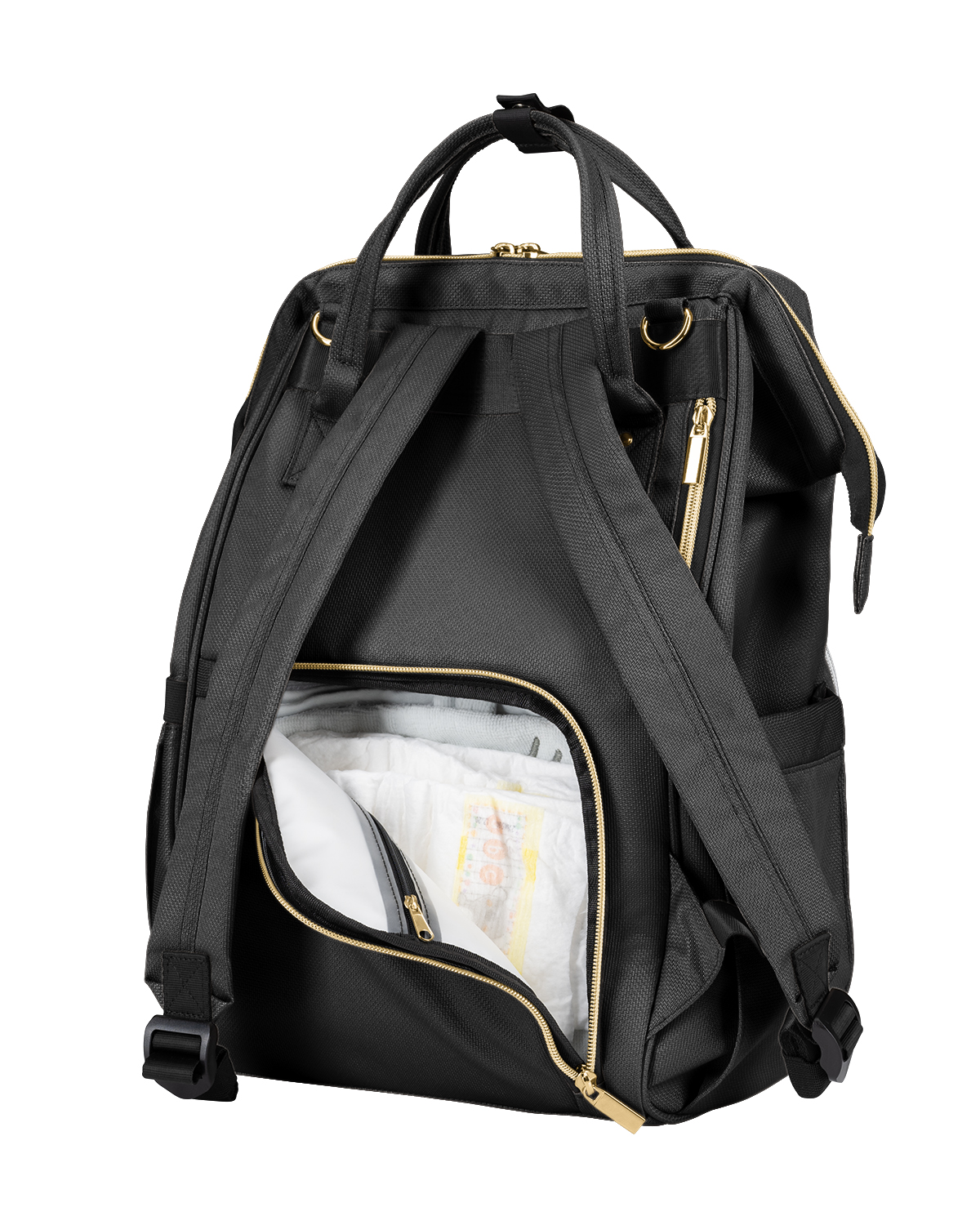 Чанта Siena Black & Gold 2025