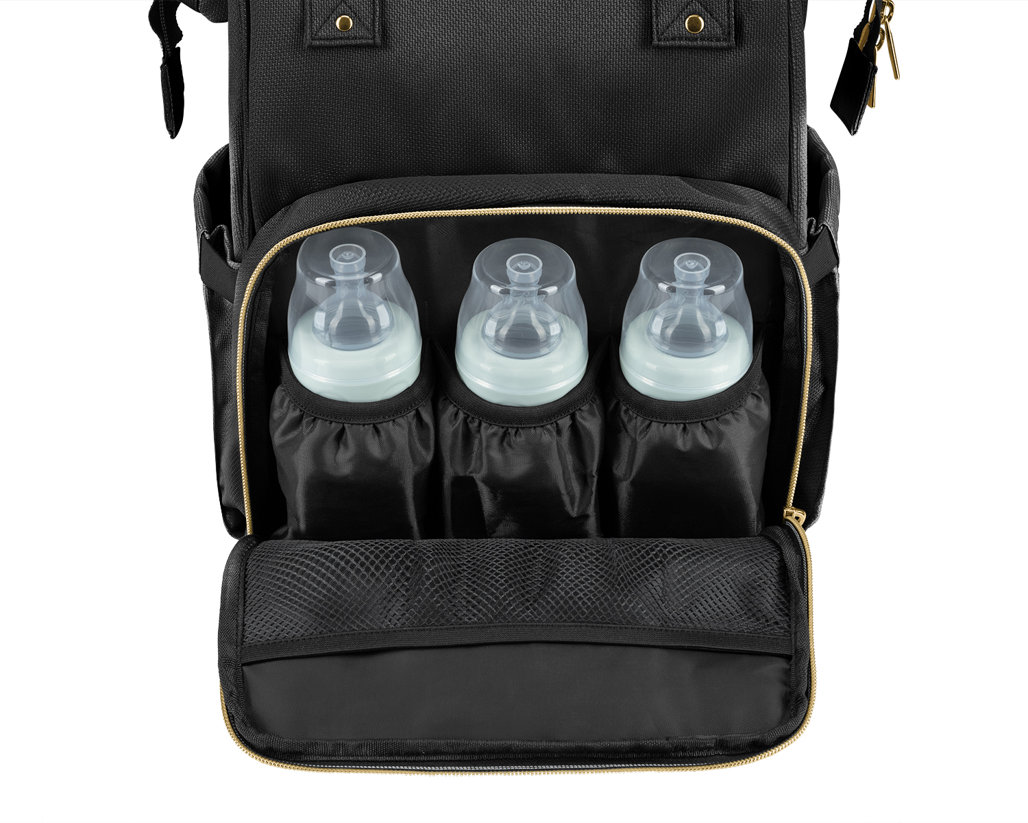 Чанта Siena Black & Gold 2025