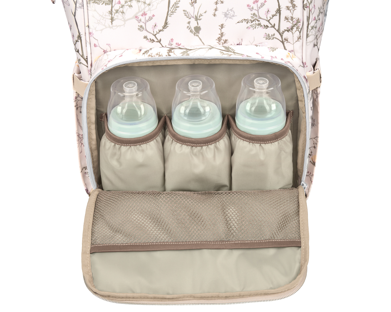 Чанта Siena Luxe Secret Garden Beige