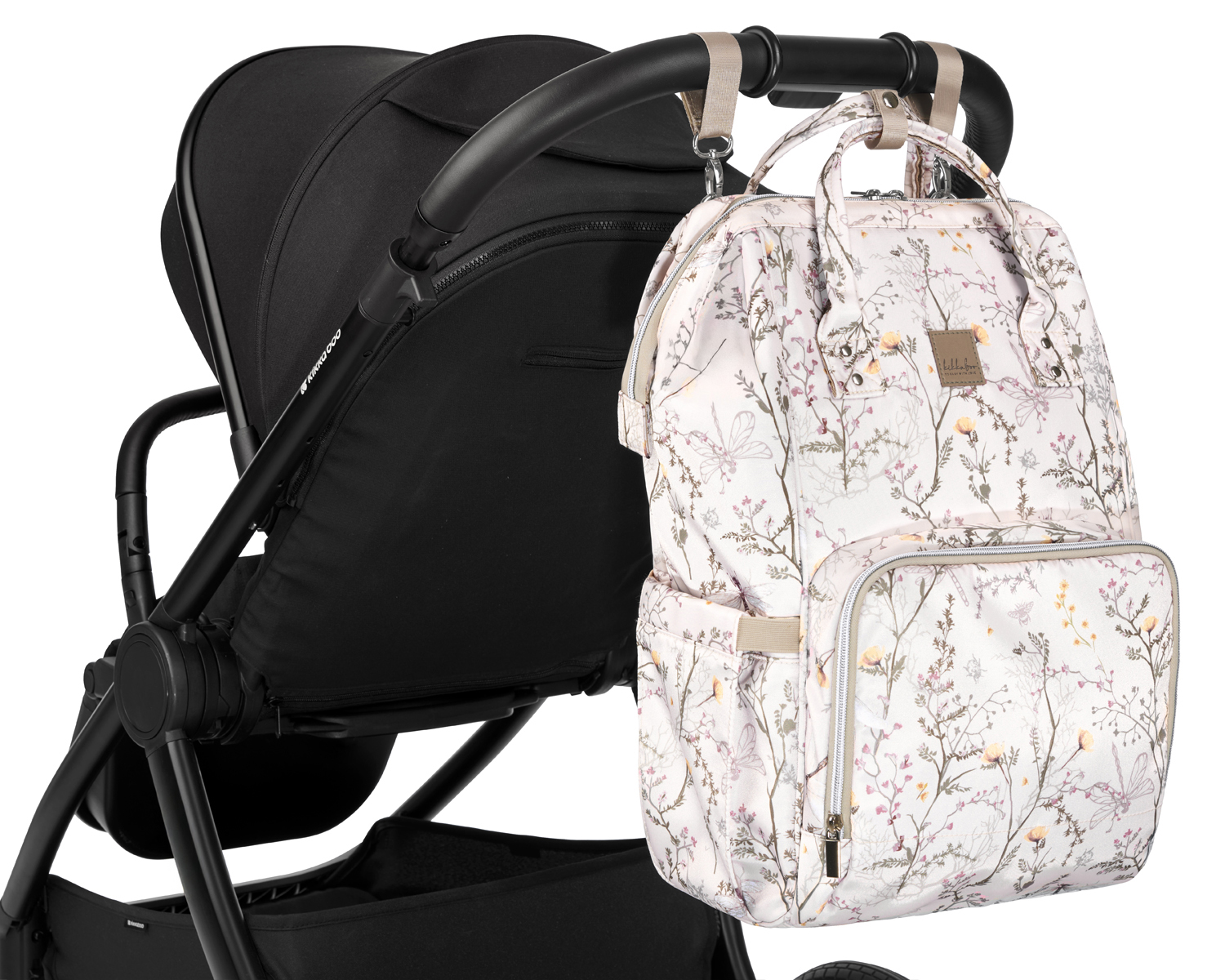 Чанта Siena Luxe Secret Garden Beige