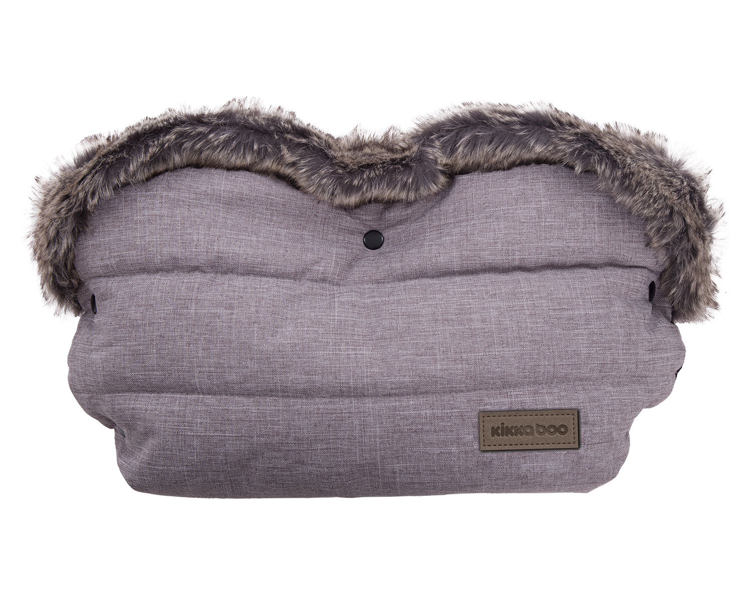 Ръкавица за количка Fur Melange Grey