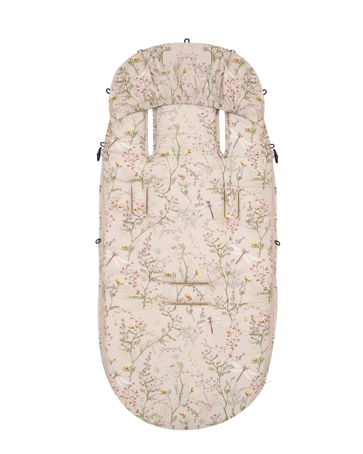 Чувалче за количка Luxury Secret Garden Beige