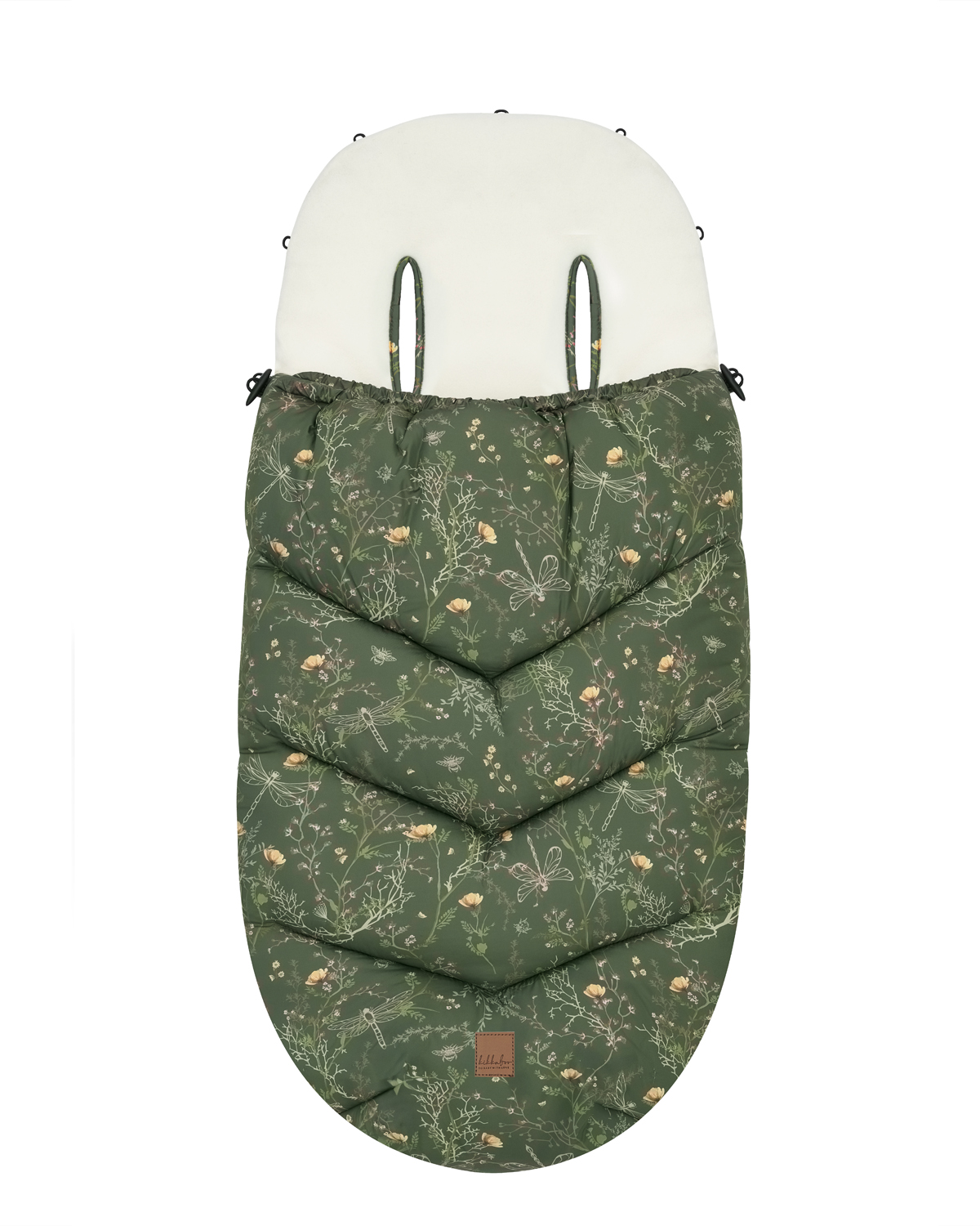 Чувалче за количка Luxury Secret Garden Green