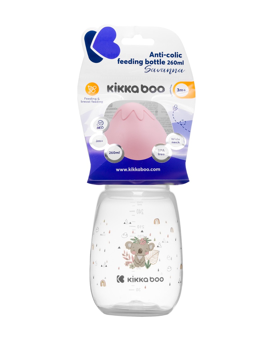 Шише РР 260мл Savanna Pink