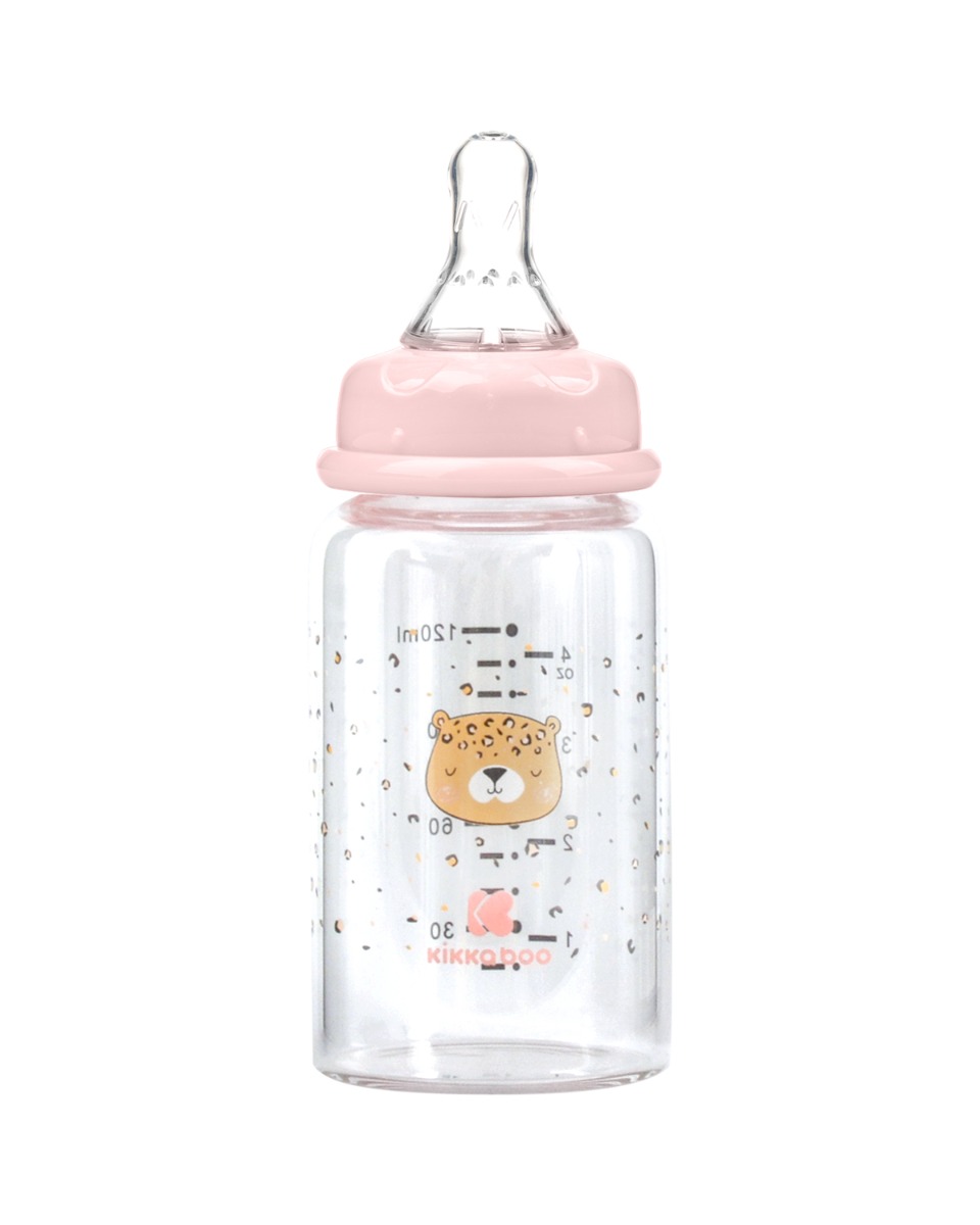 Шише стъклено 120мл Savanna Pink