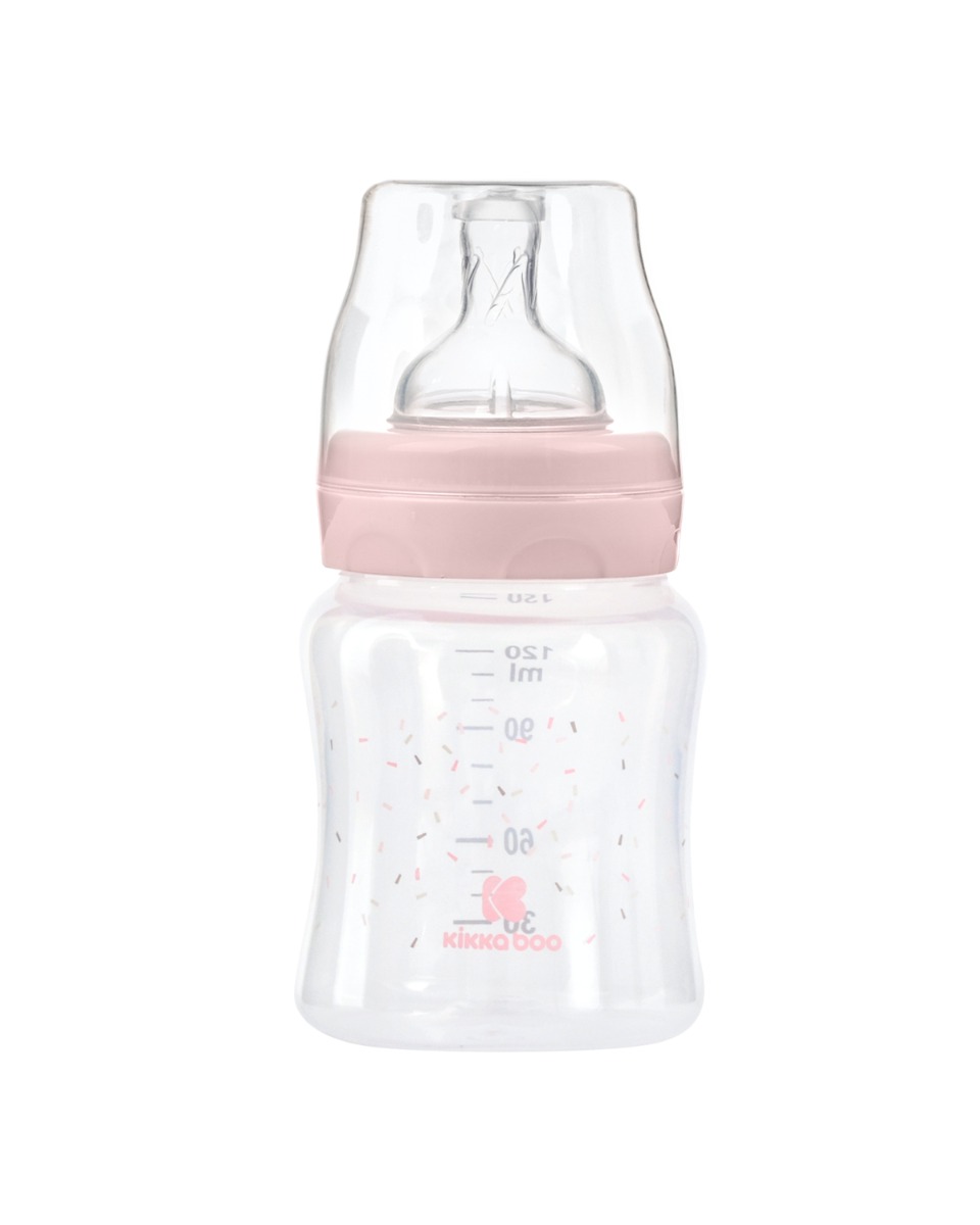 Шише РР 120мл Hippo Dreams Pink