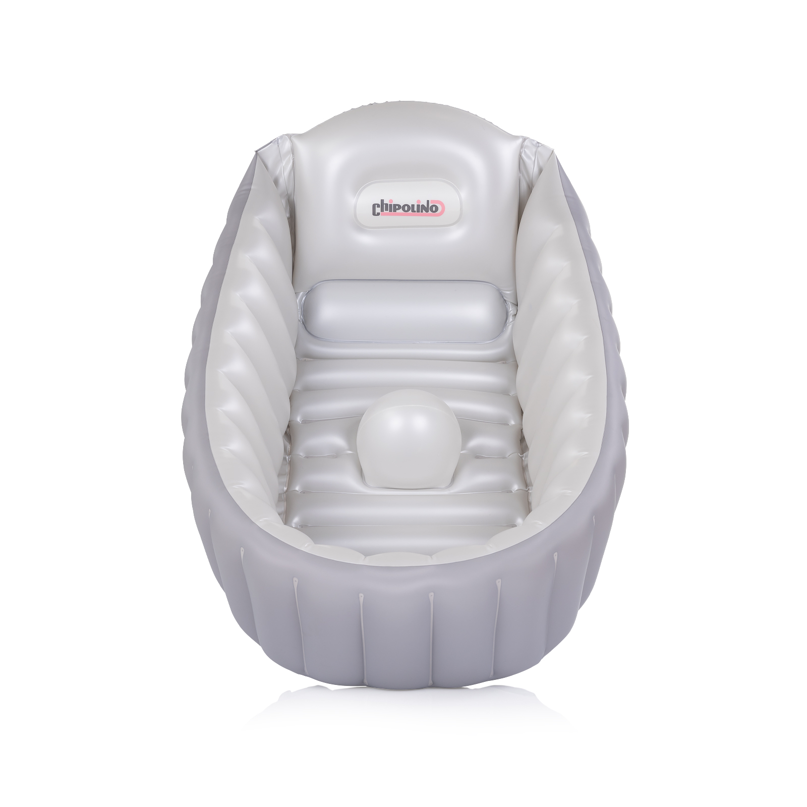 Ваничка с помпа Baby Cloud сива