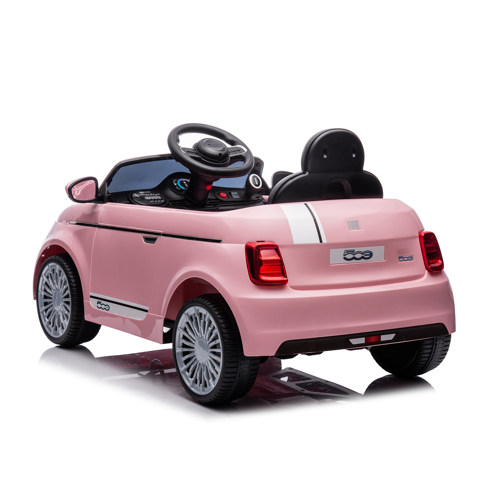Ел.кола FIAT 500 розова