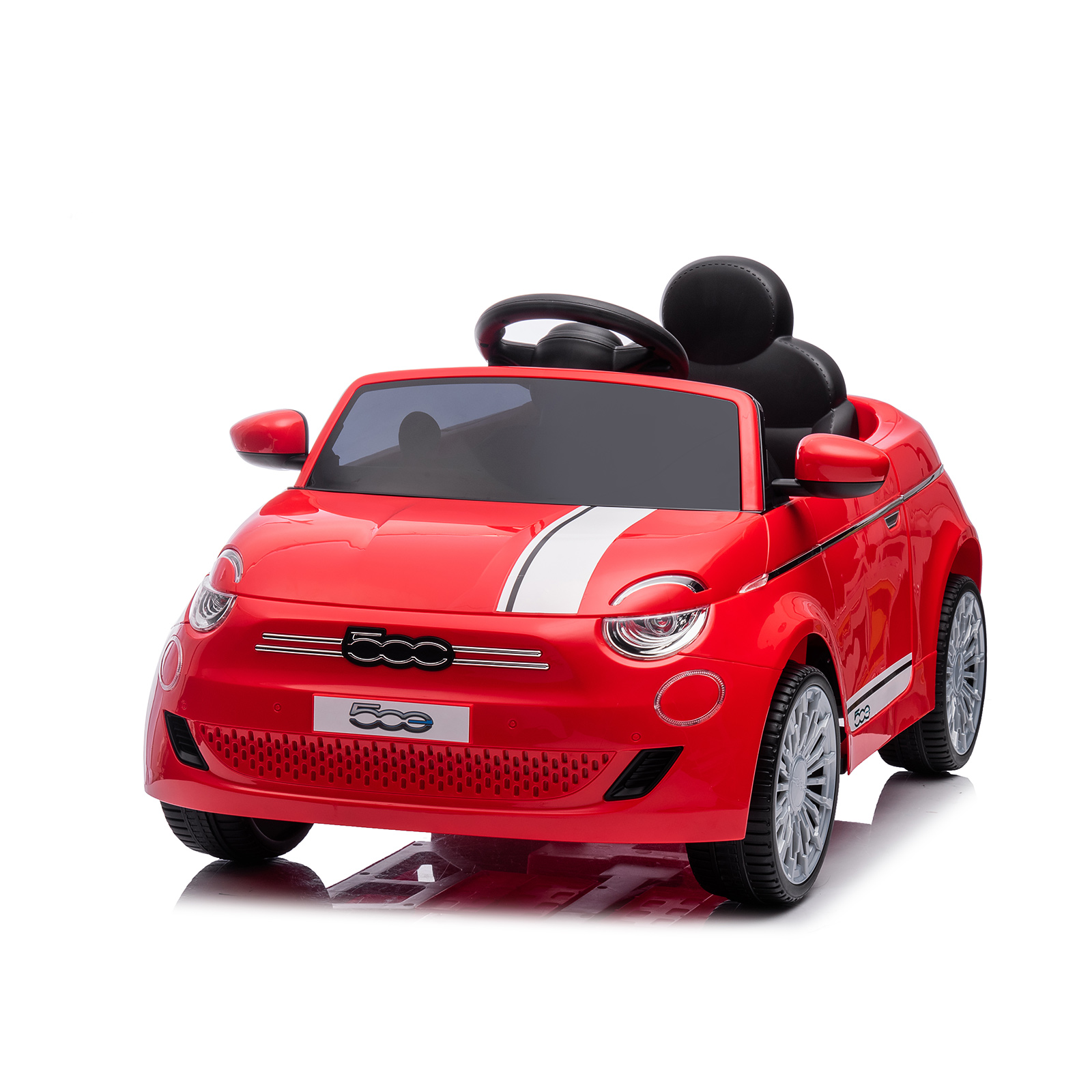 Ел.кола FIAT 500 червена
