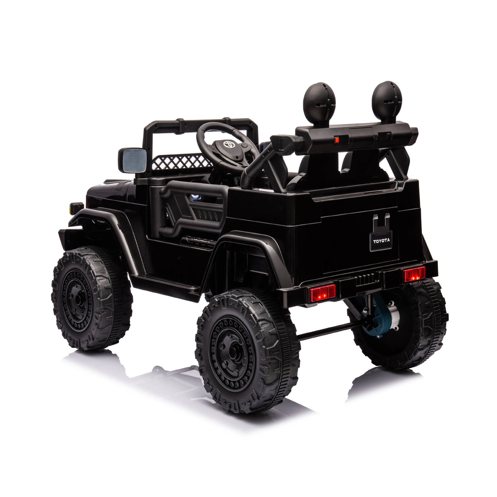 Ел.джип Toyota FJ Cruiser черен EVA гуми