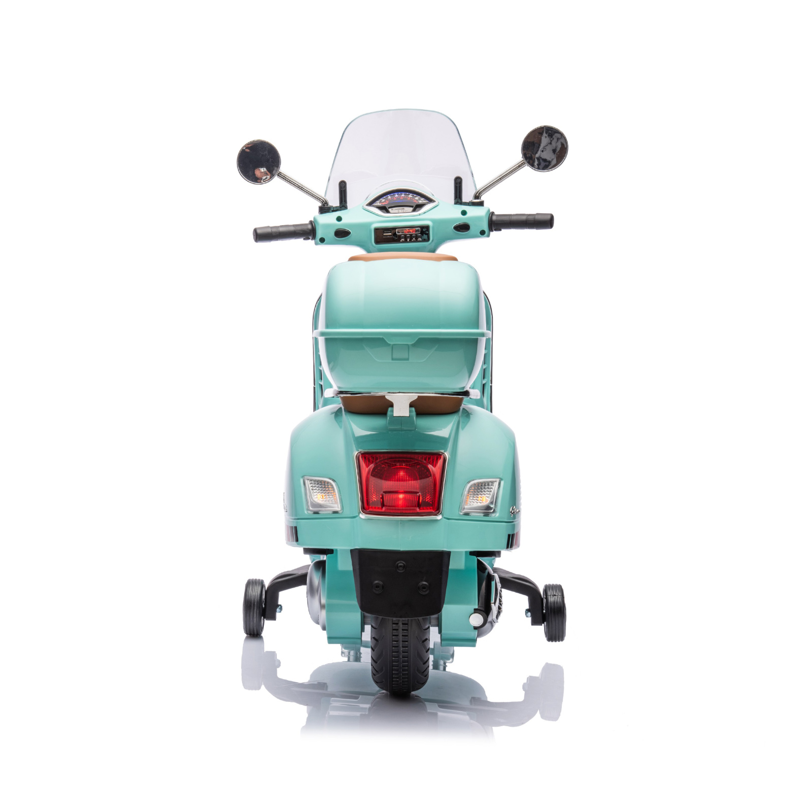 Електрически мотор Vespa GTS Super зелен