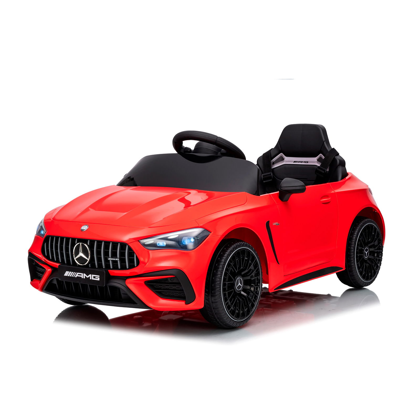 Ел. кола Mercedes  AMG CLE 53 червена