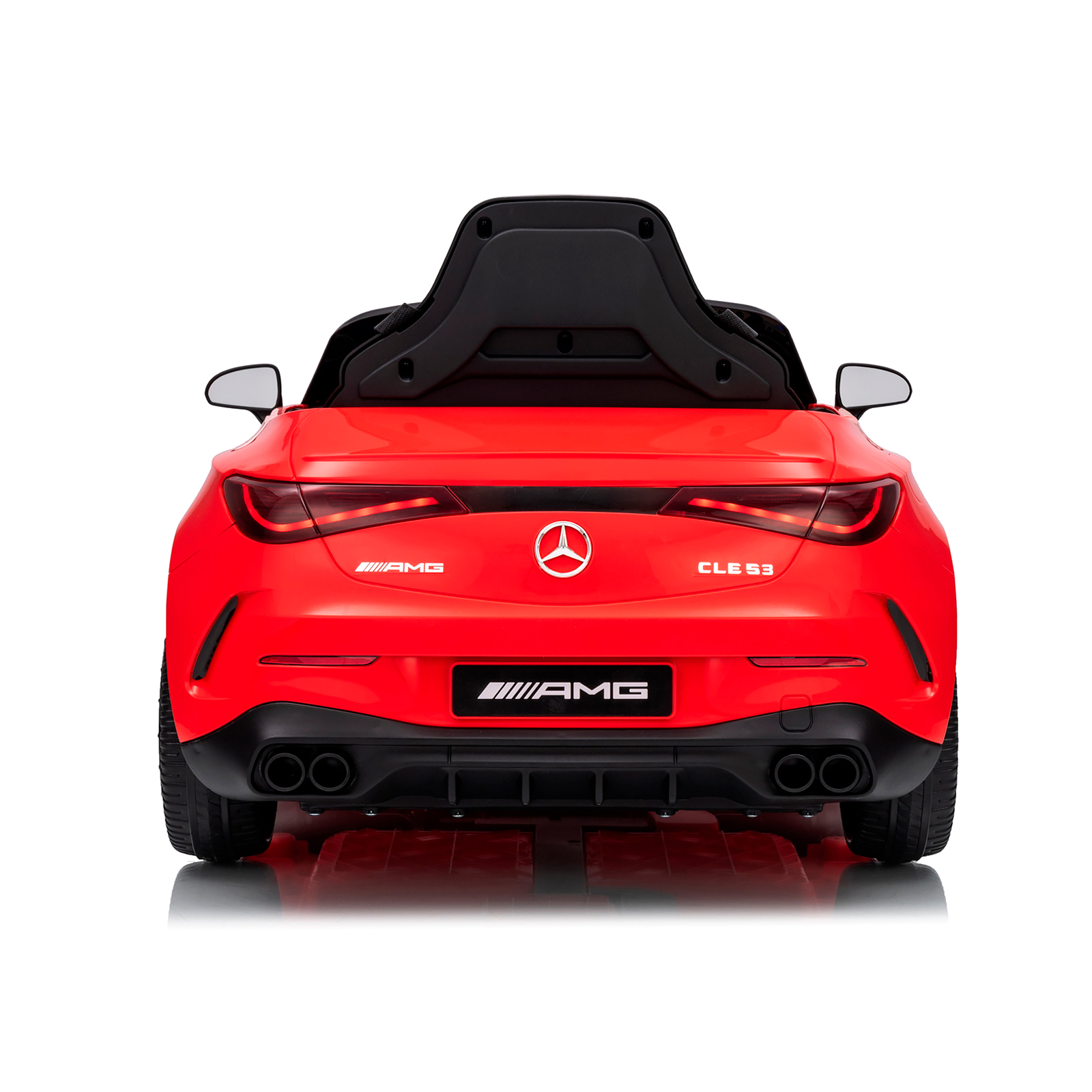 Ел. кола Mercedes  AMG CLE 53 червена