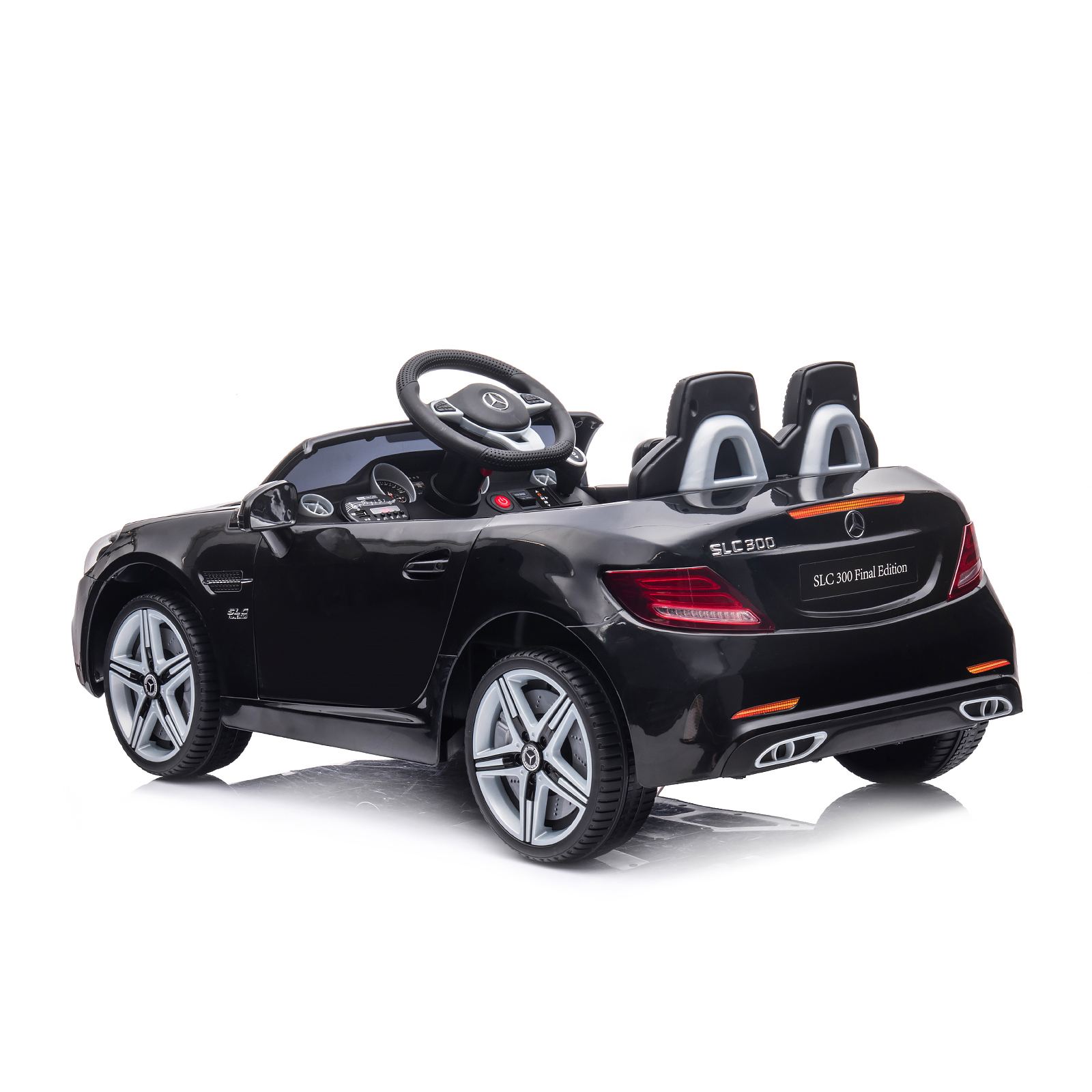 Ел. кола Mercedes Benz SLC300 черна