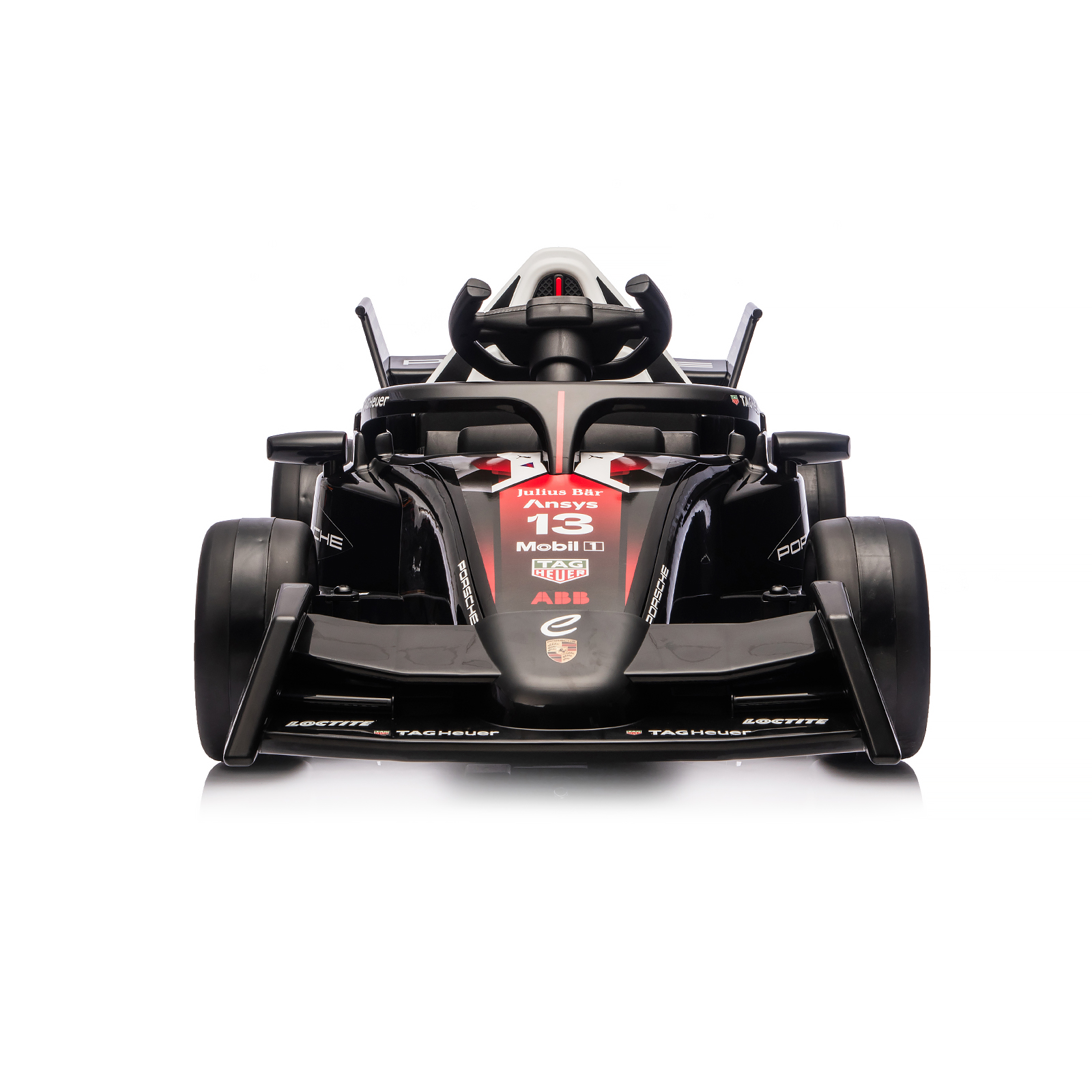 Ел. кола Formula E Porsche червена