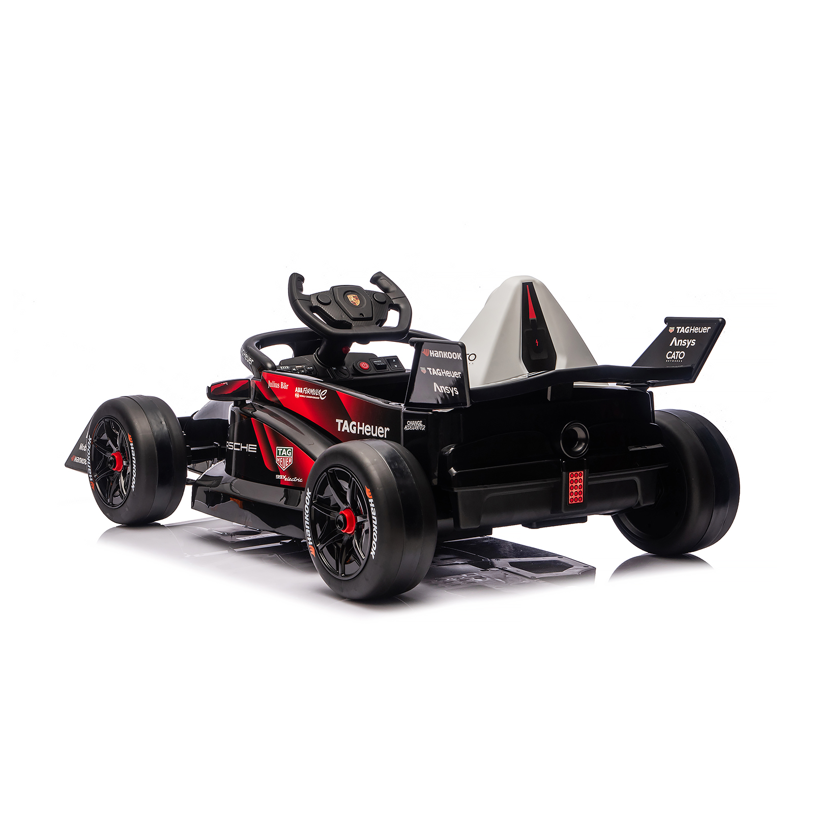 Ел. кола Formula E Porsche червена