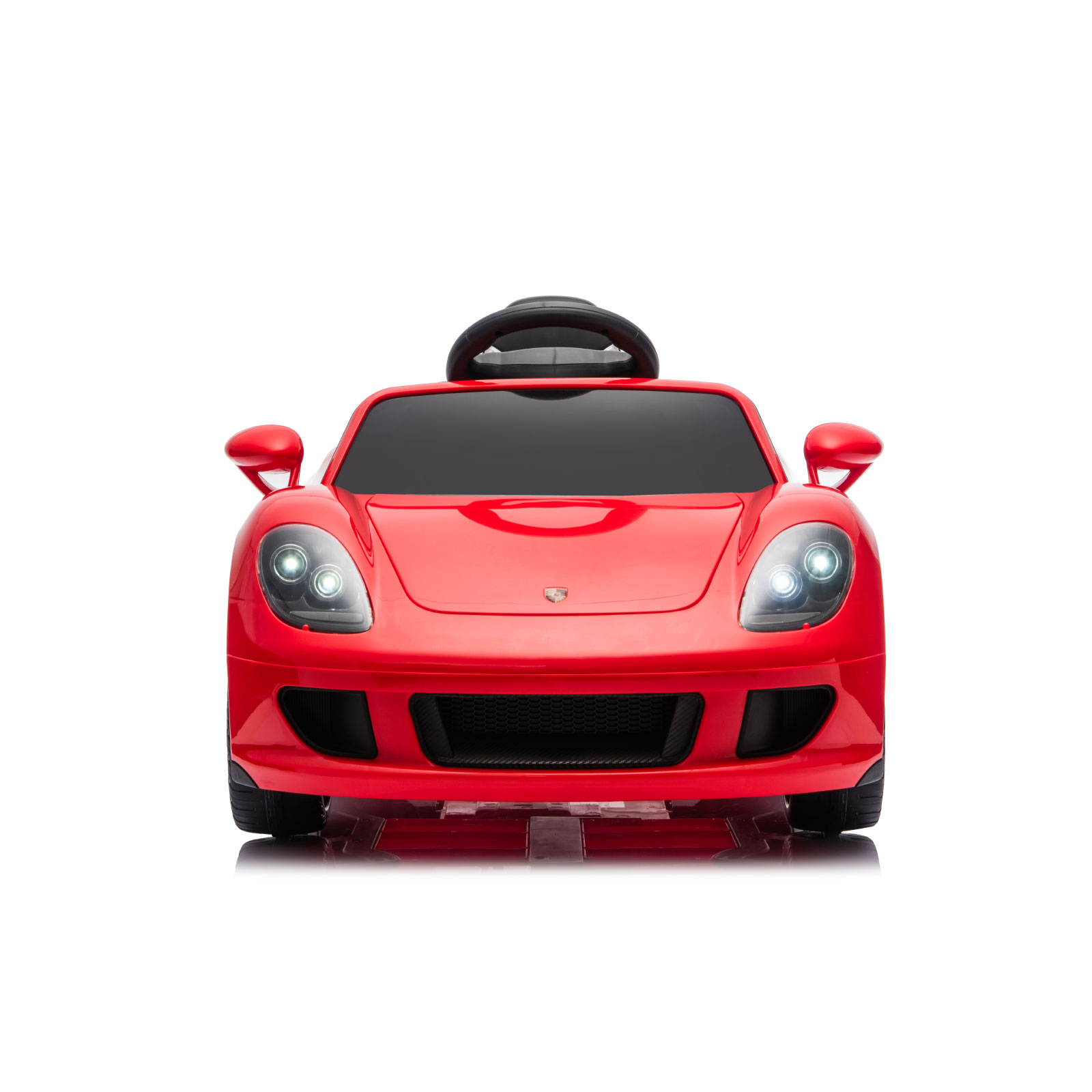 Ел. кола Porsche Carrera GT червена