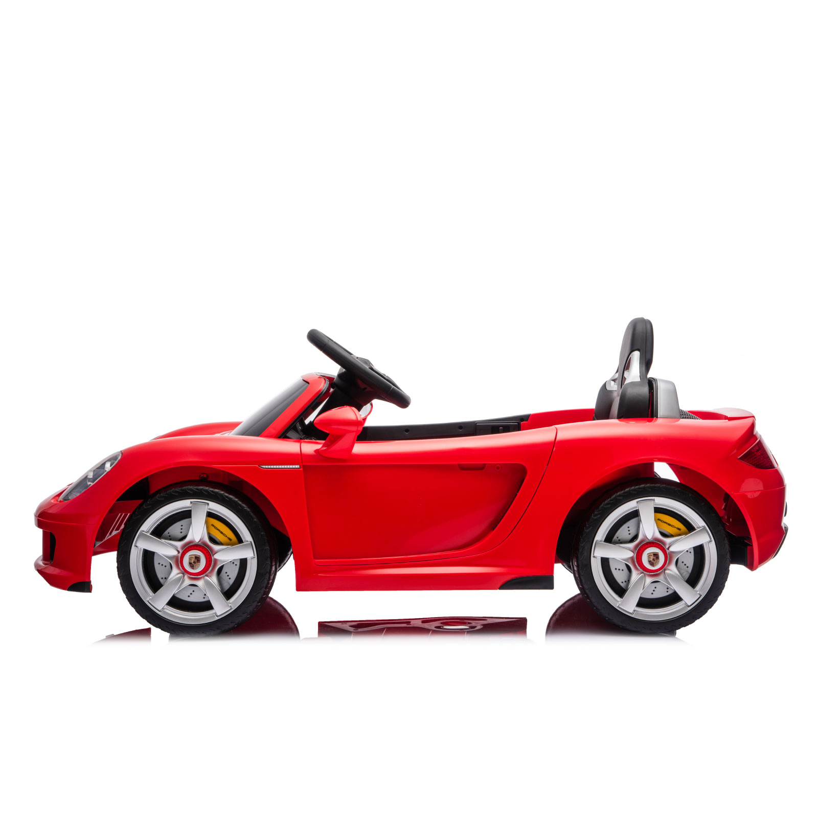 Ел. кола Porsche Carrera GT червена