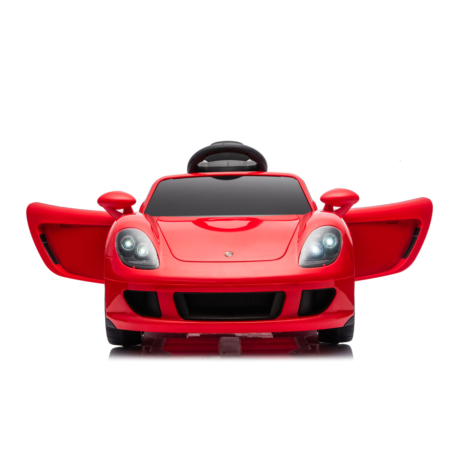 Ел. кола Porsche Carrera GT червена