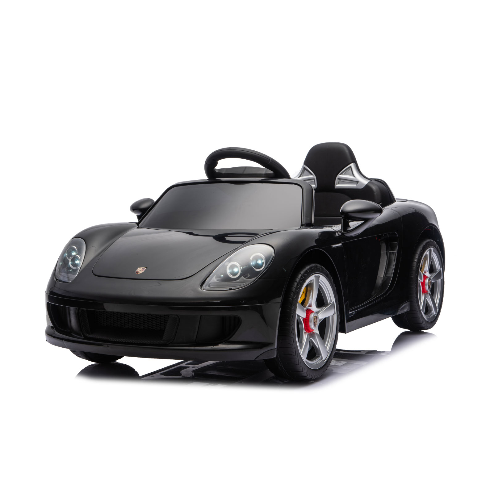 Ел. кола Porsche Carrera GT LUX черна