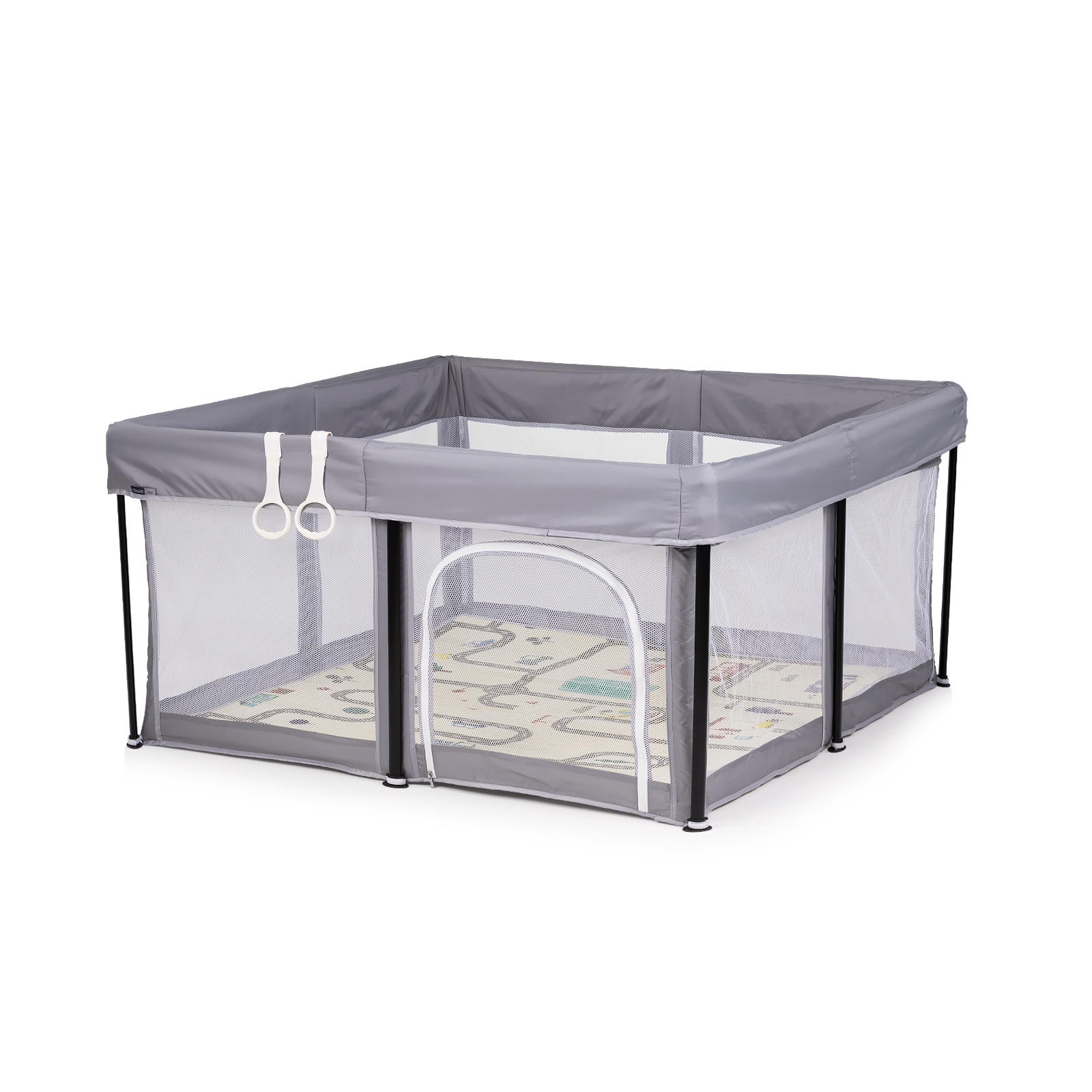Кошара за игра Vibe120/120,сгъваема,сива