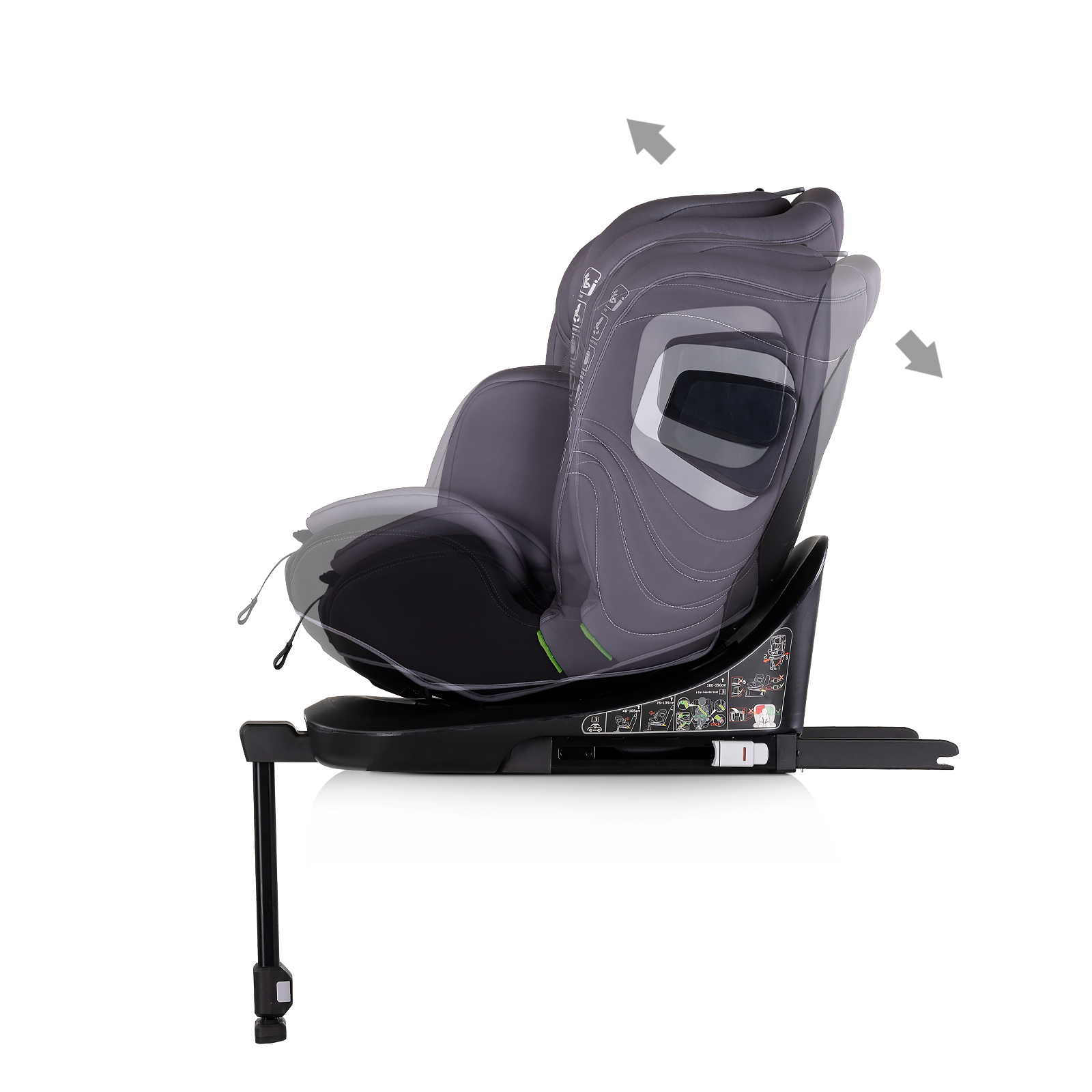Ст.кола360 I-size 40-150 CLIMA AIRантрац