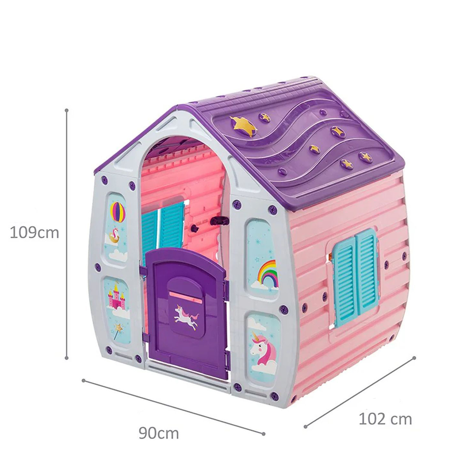 Детска къща за игра MAGICAL HOUSE едноро