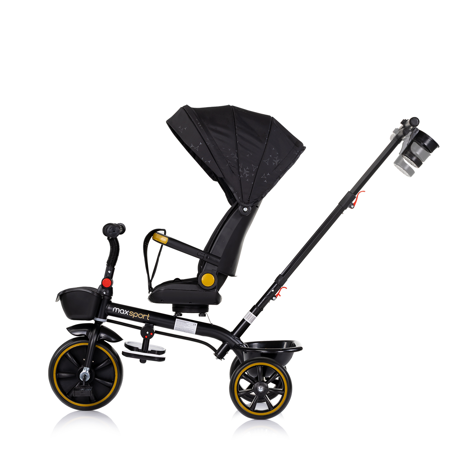 Триколка със сенник Max Sport къпина