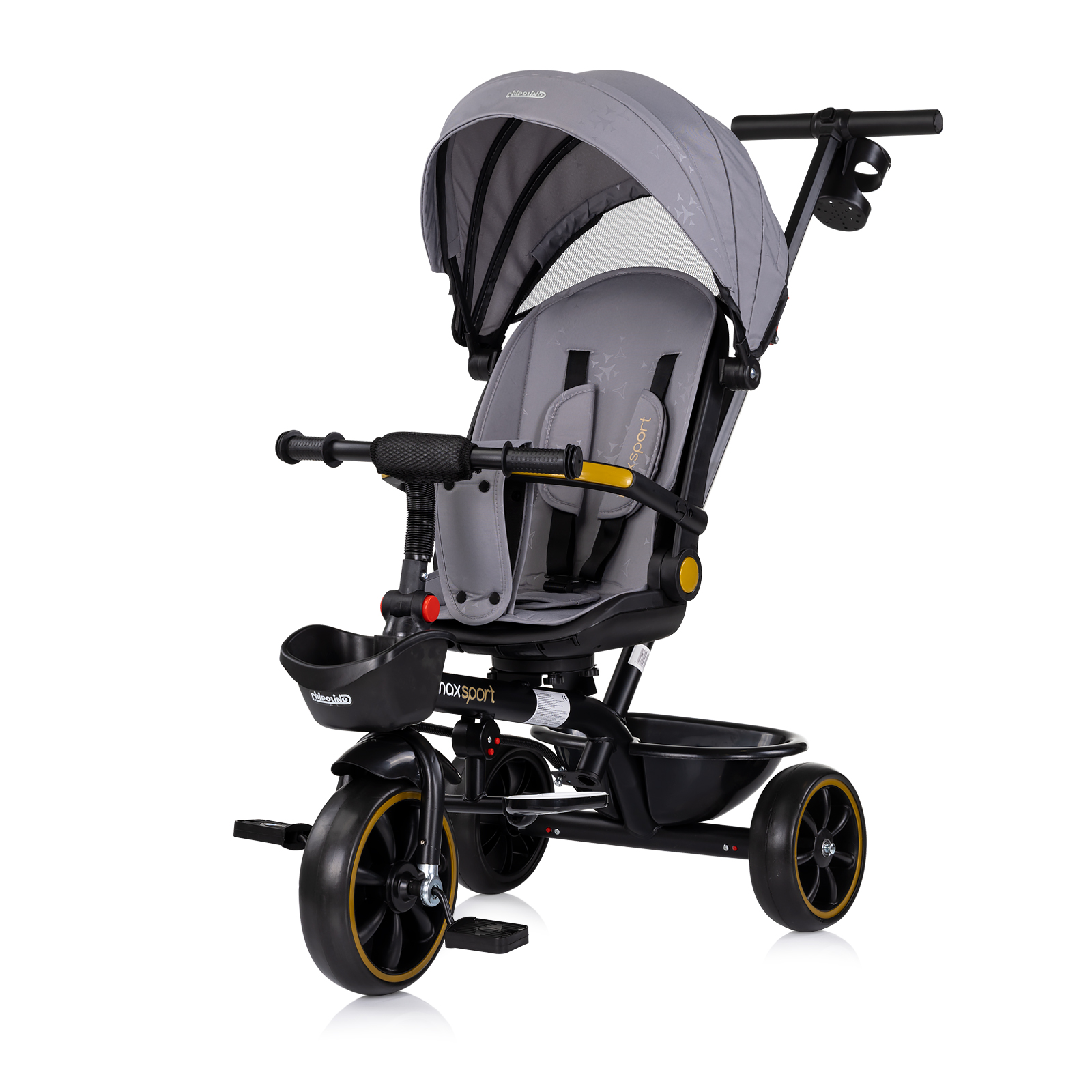 Триколка със сенник Max Sport антрацит