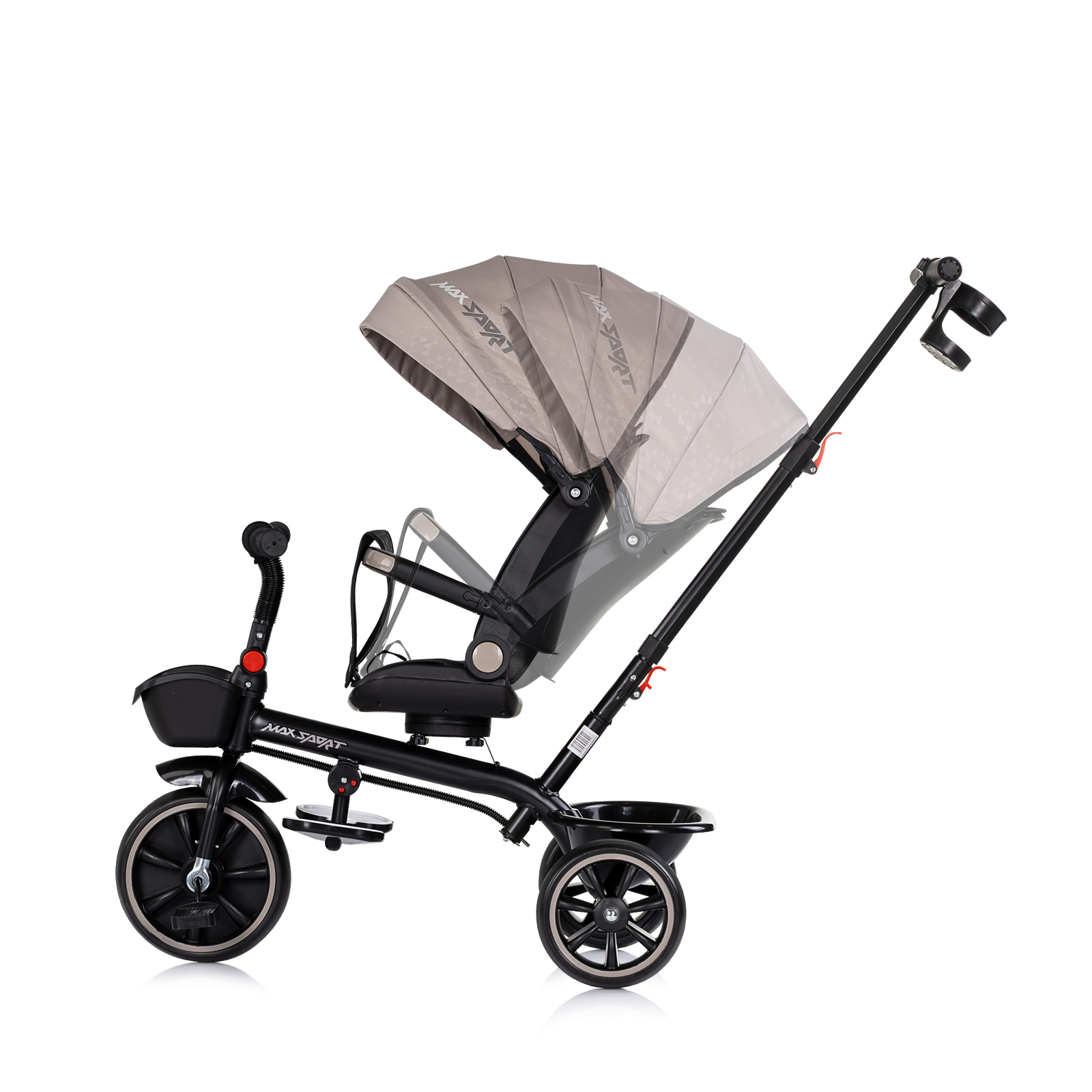 Триколка със сенник Max Sport лате
