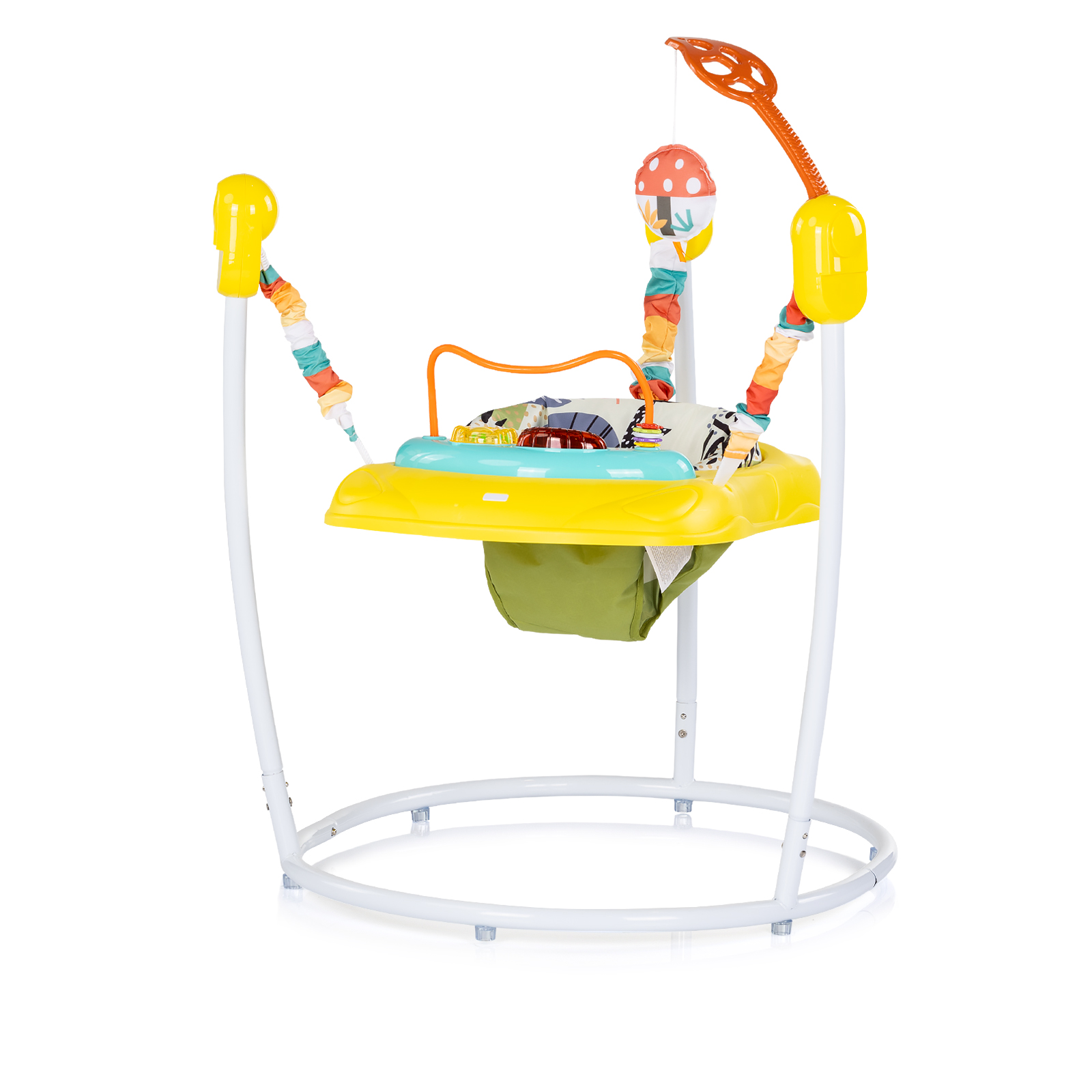 Детски активен център"Jumpy Car" жълт