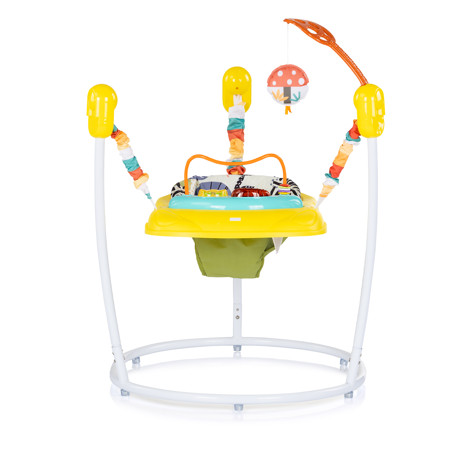 Детски активен център"Jumpy Car" жълт