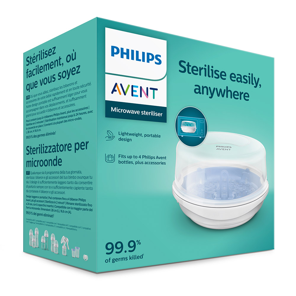 Парен стерилизатор за микровълнова Philips AVENT SCF281/02