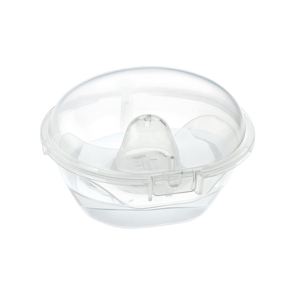 Силиконови протектори за зърна Philips AVENT SCF153/03, размер М, с кутия за стерилизация и хигиенично пренасяне