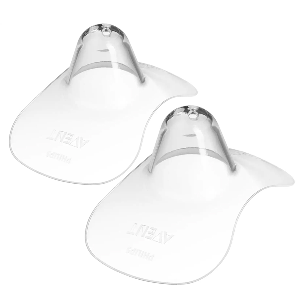 Силиконови протектори за зърна Philips AVENT SCF153/01, размер S, с кутия за стерилизация и хигиенично пренасяне