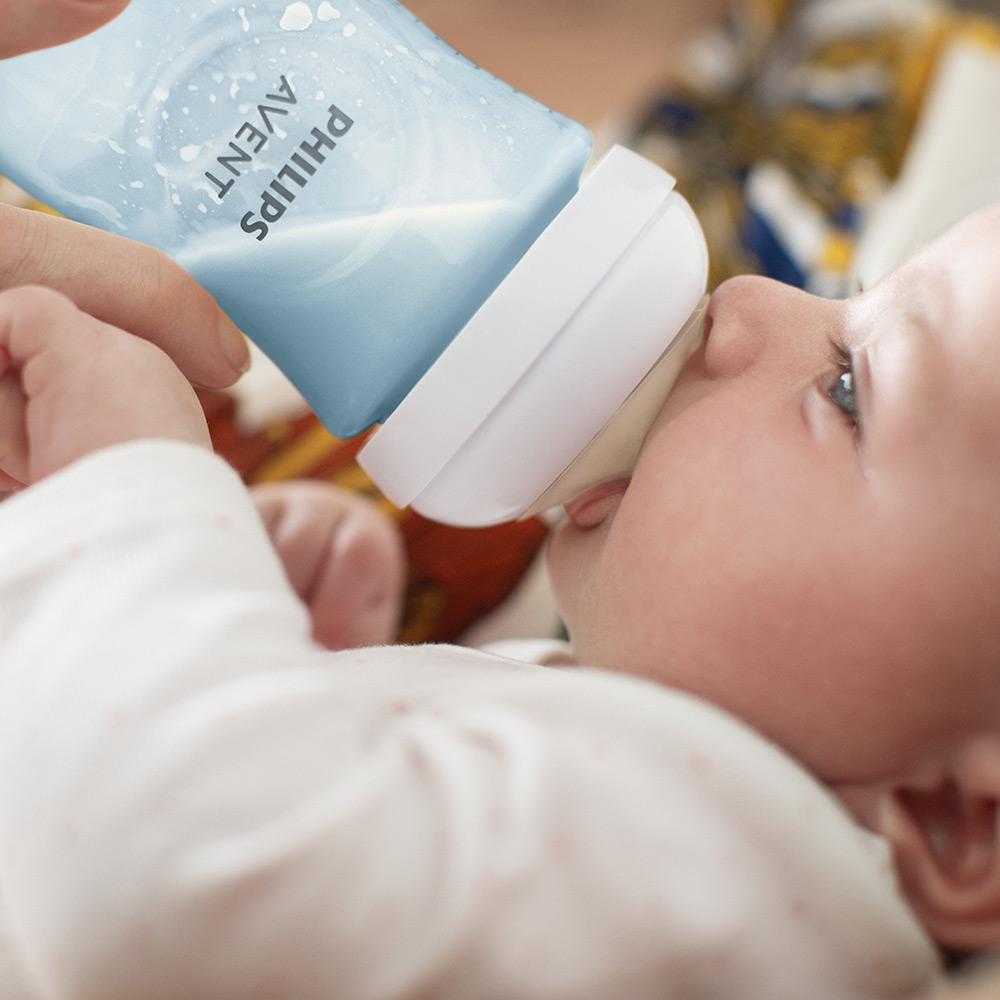 Шише за хранене Natural Response 260 мл с биберон без протичане Natural Response със среден поток, Philips AVENT SCY903/21