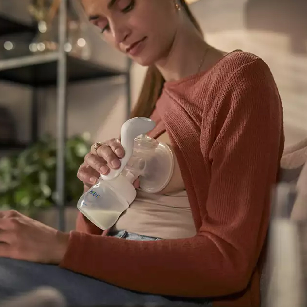 Ръчна помпа за изцеждане на кърма Natural Motion Philips AVENT SCF430/10