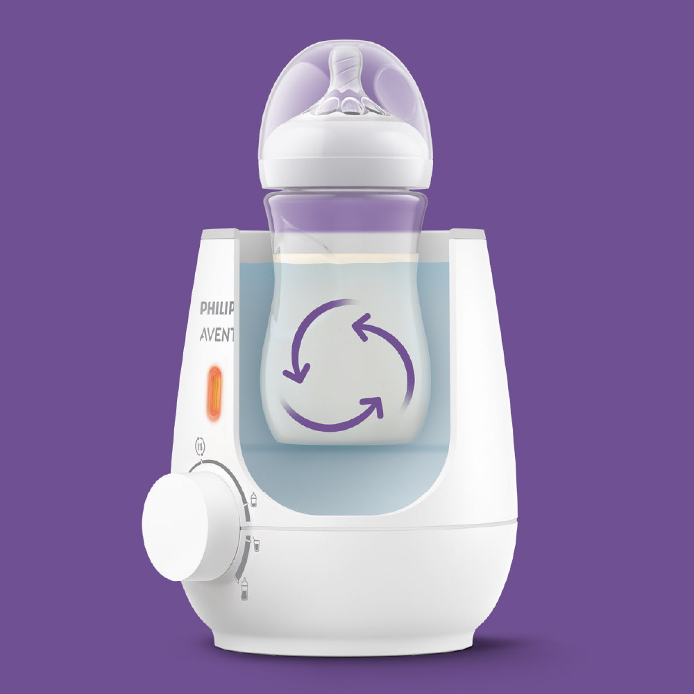 Уред за затопляне на кърма и бебешка храна с бърза функция Philips AVENT SCF355/09