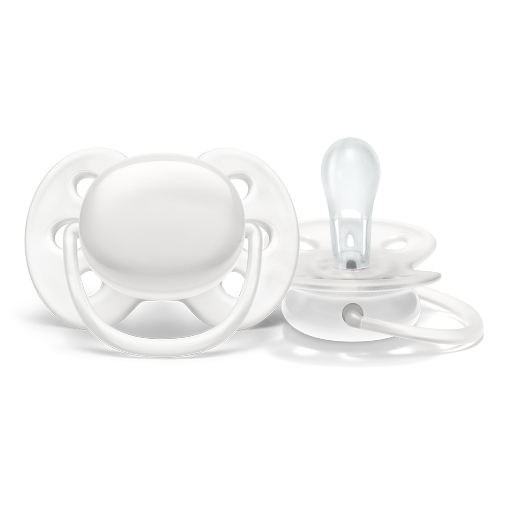 Комплект за новородено Philips AVENT SCD838/11 с 4 шишета за хранене Natural Response с биберони без протичане, залъгалка Ultra Soft и четка за почистване
