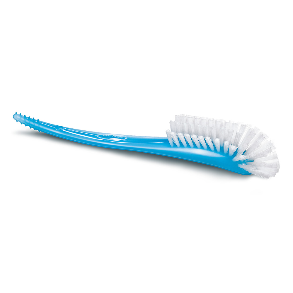 Комплект за новородено Philips AVENT SCD657/11 с 4 шишета за хранене Natural Response с биберони без протичане, клапа AirFree, залъгалка Ultra Soft и четка за почистване