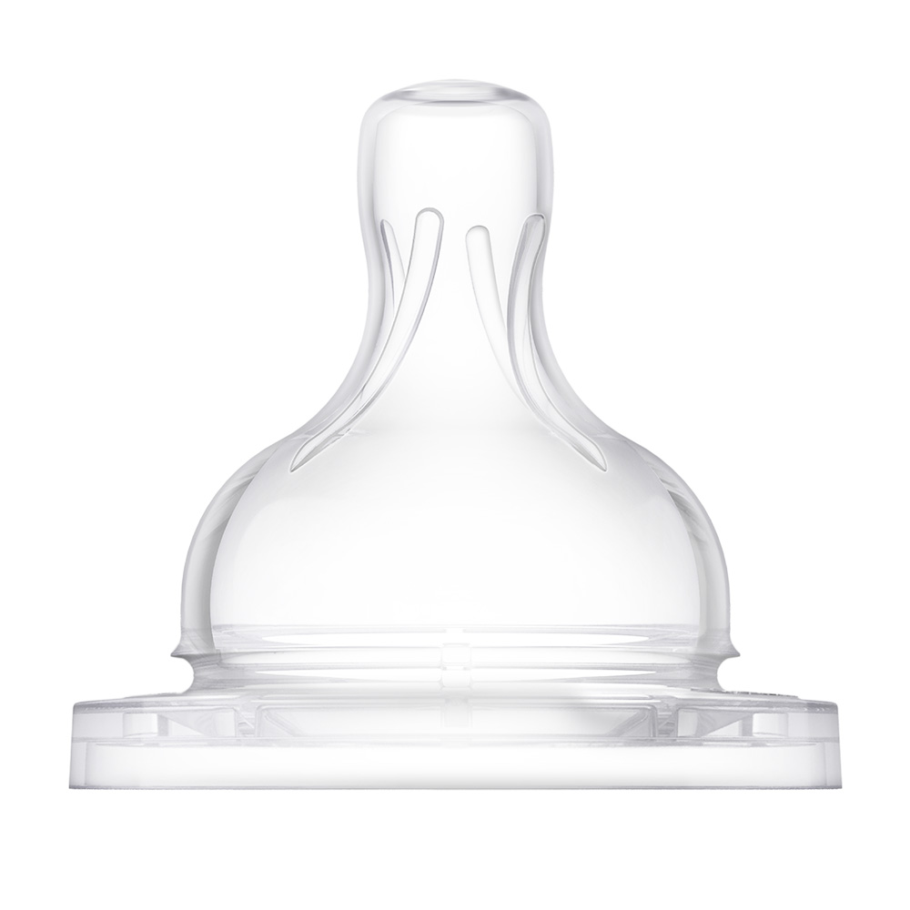 Комплект от 2 бр. Биберони Anti-colic със сила на потока 3, 3м+, Philips AVENT SCY763/02