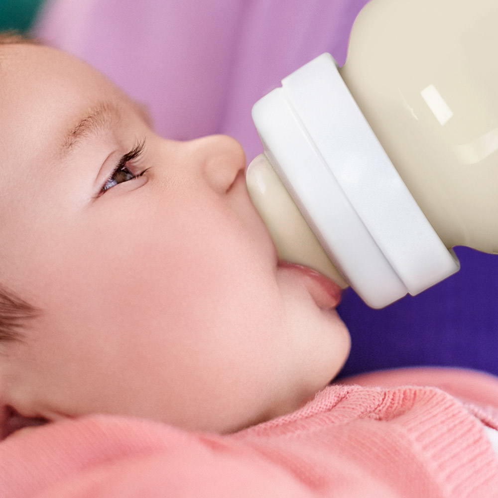 Комплект от 2 бр. Биберони Anti-colic със сила на потока 3, 3м+, Philips AVENT SCY763/02