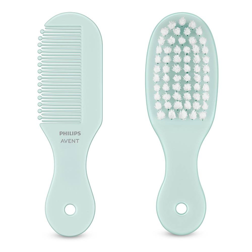 Комплект Грижа за бебето Philips AVENT SCH401/00 с 9 принадлежности за хигиената и здравето на бебето в красив несесер
