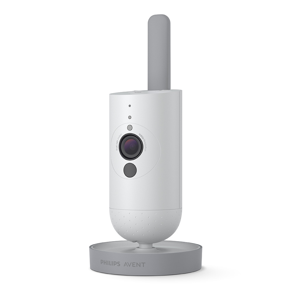 Дигитален видеомонитор Philips Avent SCD953/26 с Full HD камера с нощно виждане, 120° широкоъгълен обектив, 4,3 инча цветен LCD екран, връзка с мобилно приложение