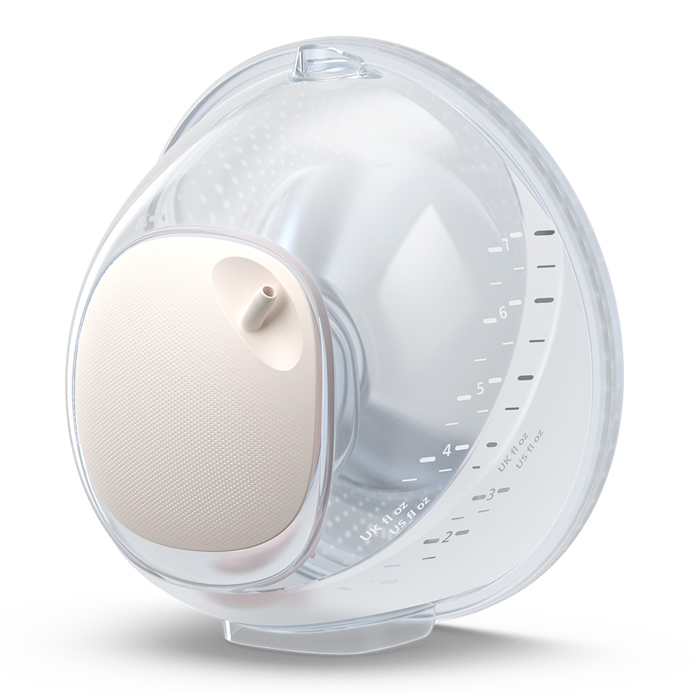 Двойна електрическа помпа Philips AVENT Hands-free SCF532/11 тип “свободни ръце”, която дискретно се побира в сутиена, задвижващ мотор с акумулаторна батерия